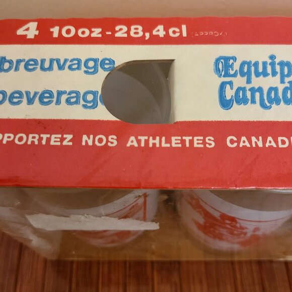 Vintage Team Canada 1976 Olympic Glasses - 2 Sets -Eight Glasses - Picture 9 of 13